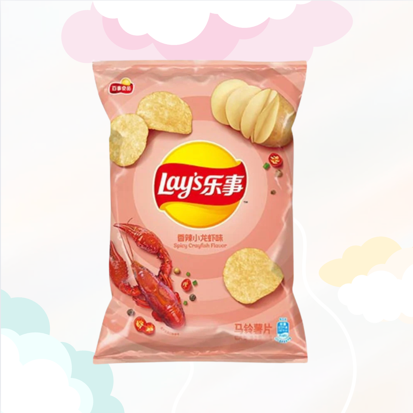 Lays spicy Kreeft 70gr