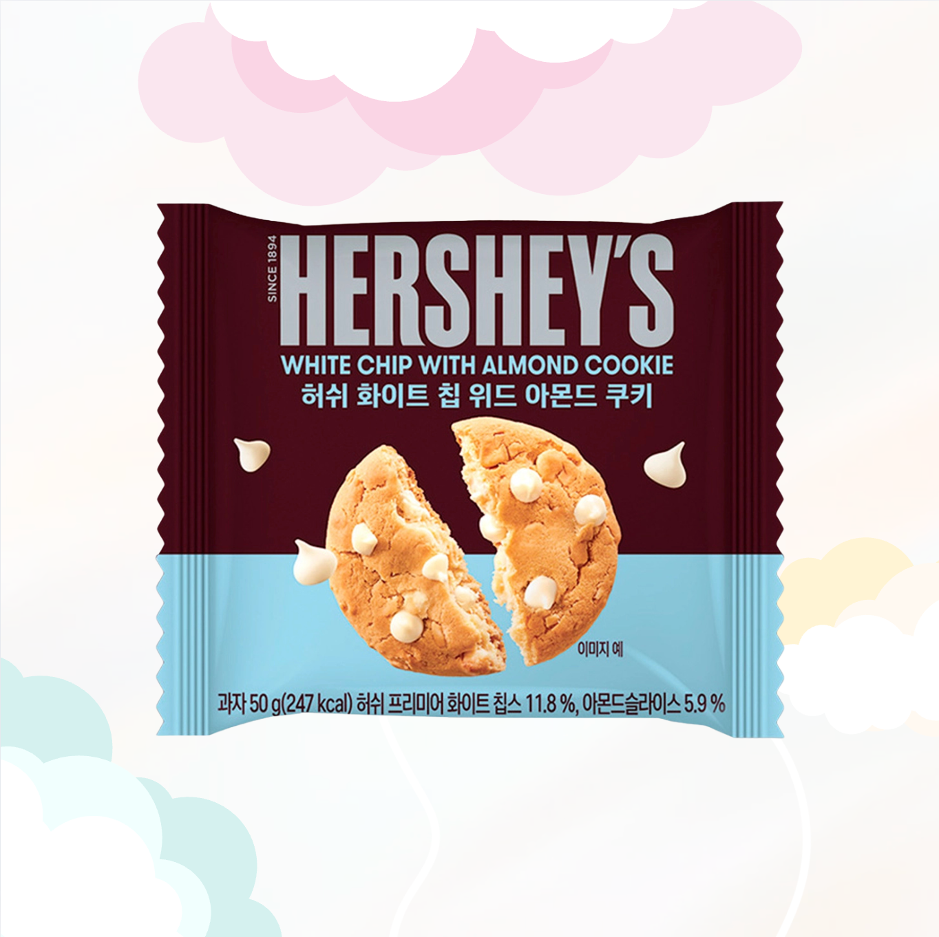 Hershey’s White Chip with Almond Cookie 50g