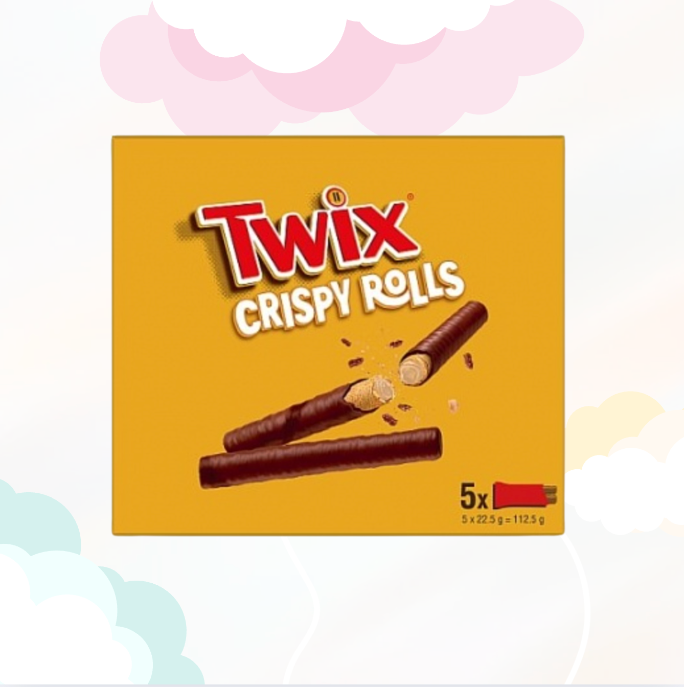 Twix Wafelroll 5-pack.