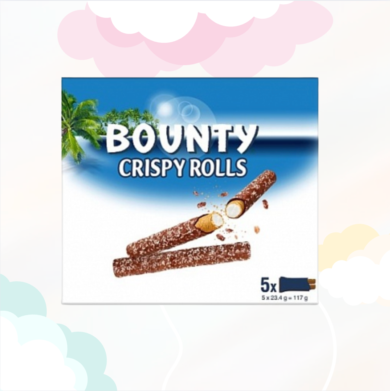 Bounty wafelroll 5-pack.
