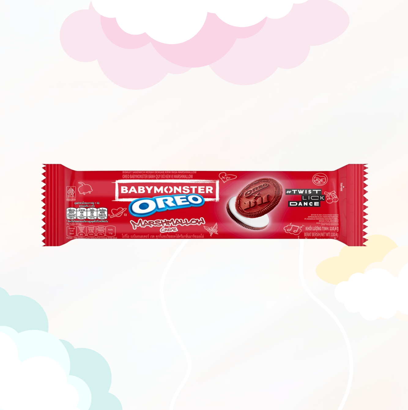 Oreo x Babymonster Marshmallow 110.4g