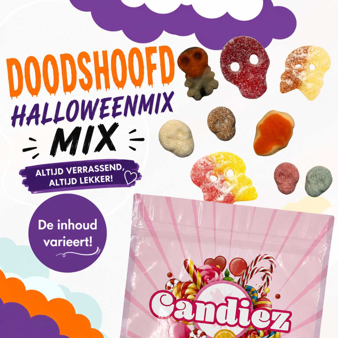 Doodshoofd Halloweenmix