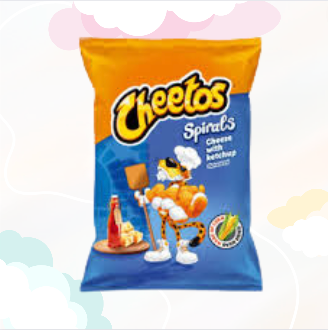Cheetos Ketchup Spirals 80 gr.
