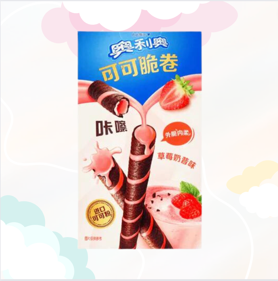 Oreo Cocoa Crisp Roll Aardbei