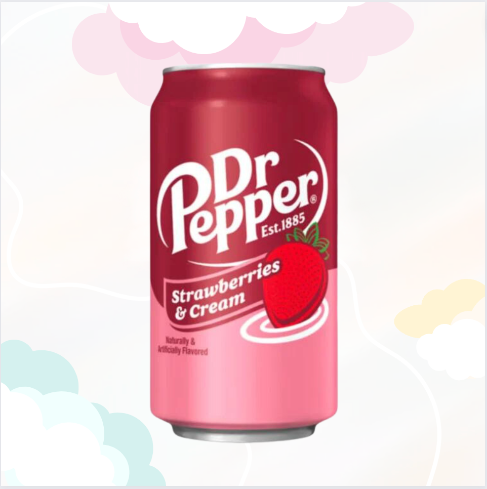 Dr Pepper Strawberries & Cream