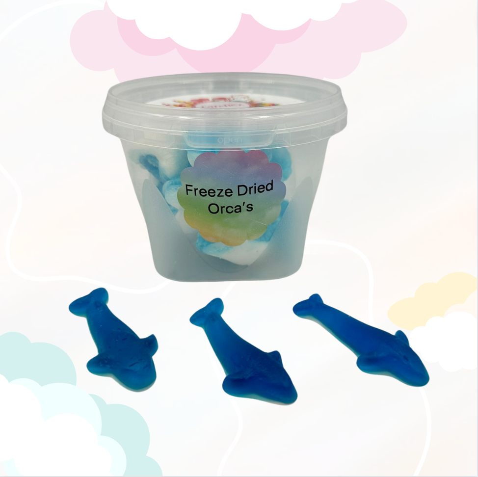 Freeze Dried orca's
