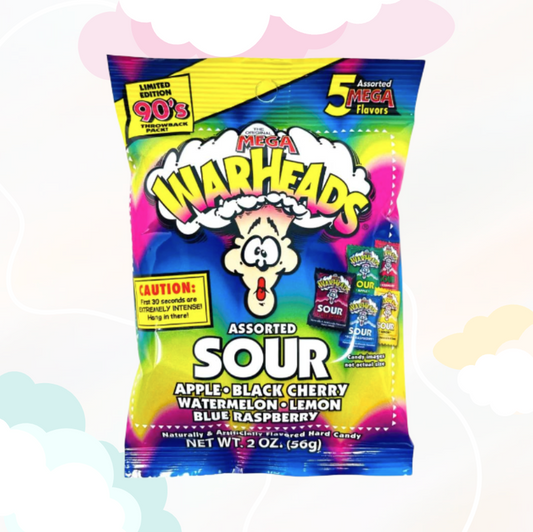 Warheads extreem sour hard candy 56gr
