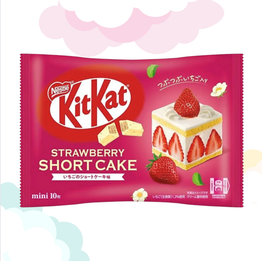 Kitkat strawberry short cake