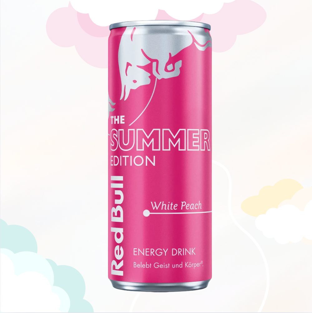 Red Bull Summer White Peach 250ml