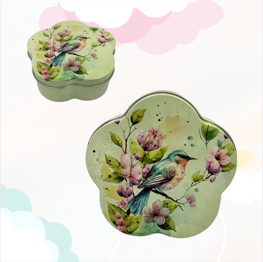 Choco Bloem mint Blik