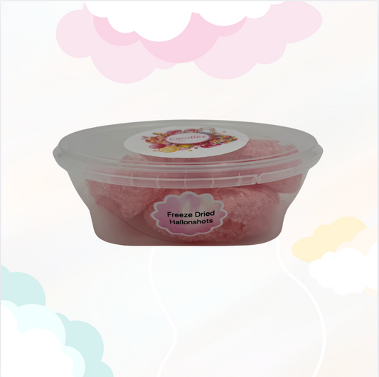 Freeze Dried Hallonshots (zuur)