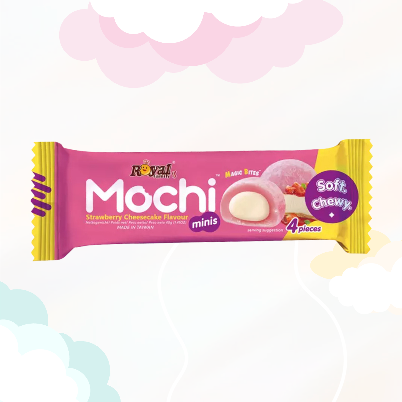 Mochi Snackpack Strawb. Cheesecake 40 gr.