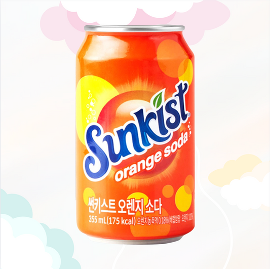 Sunkist Orange Soda Korea 355ml