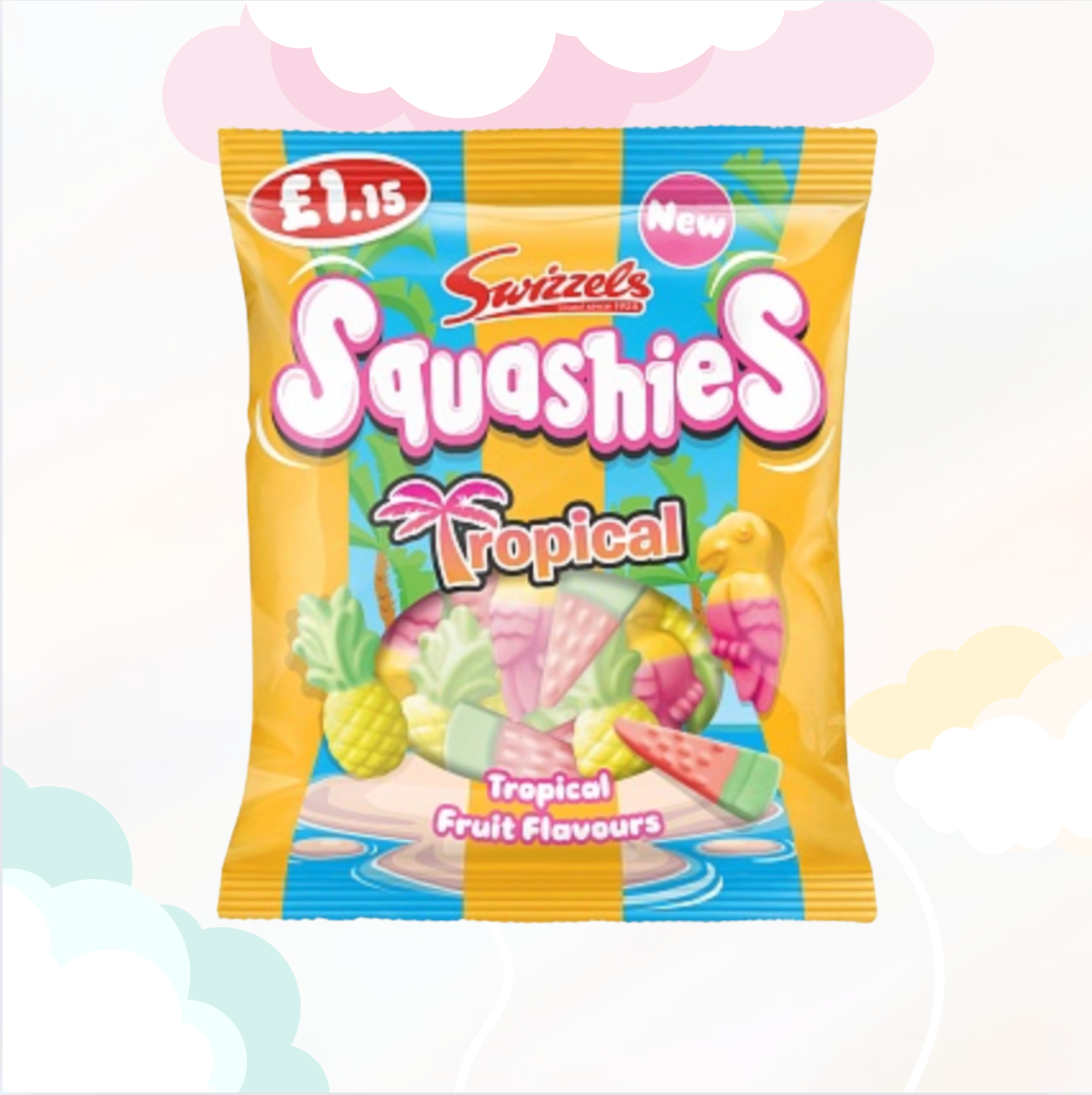 Squashies Tropical 100gr