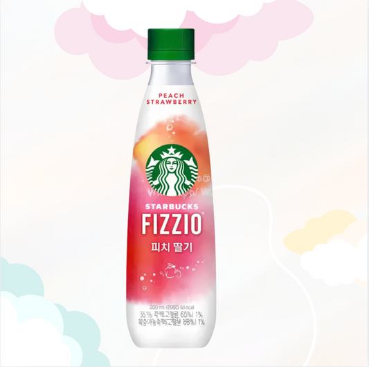 Starbucks Fizzio Peach Strawberry 400ml
