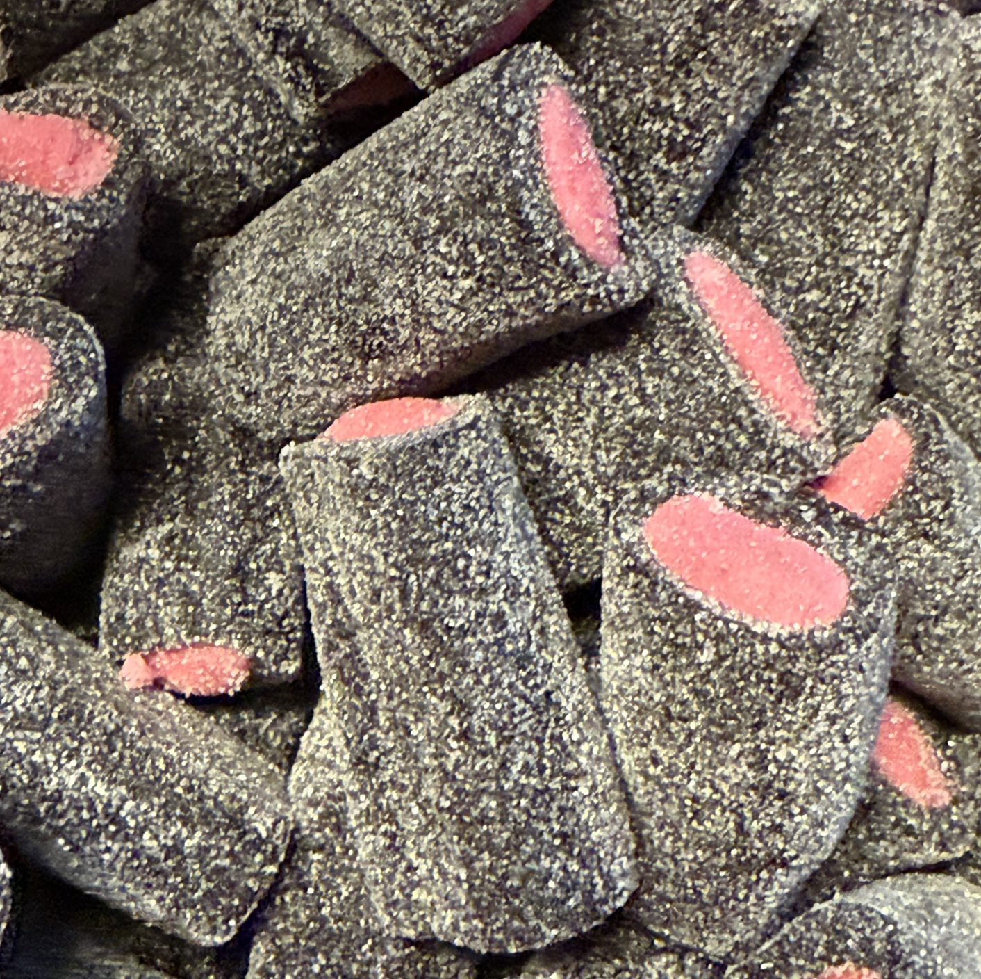 Raspberry Salmiak staafjes