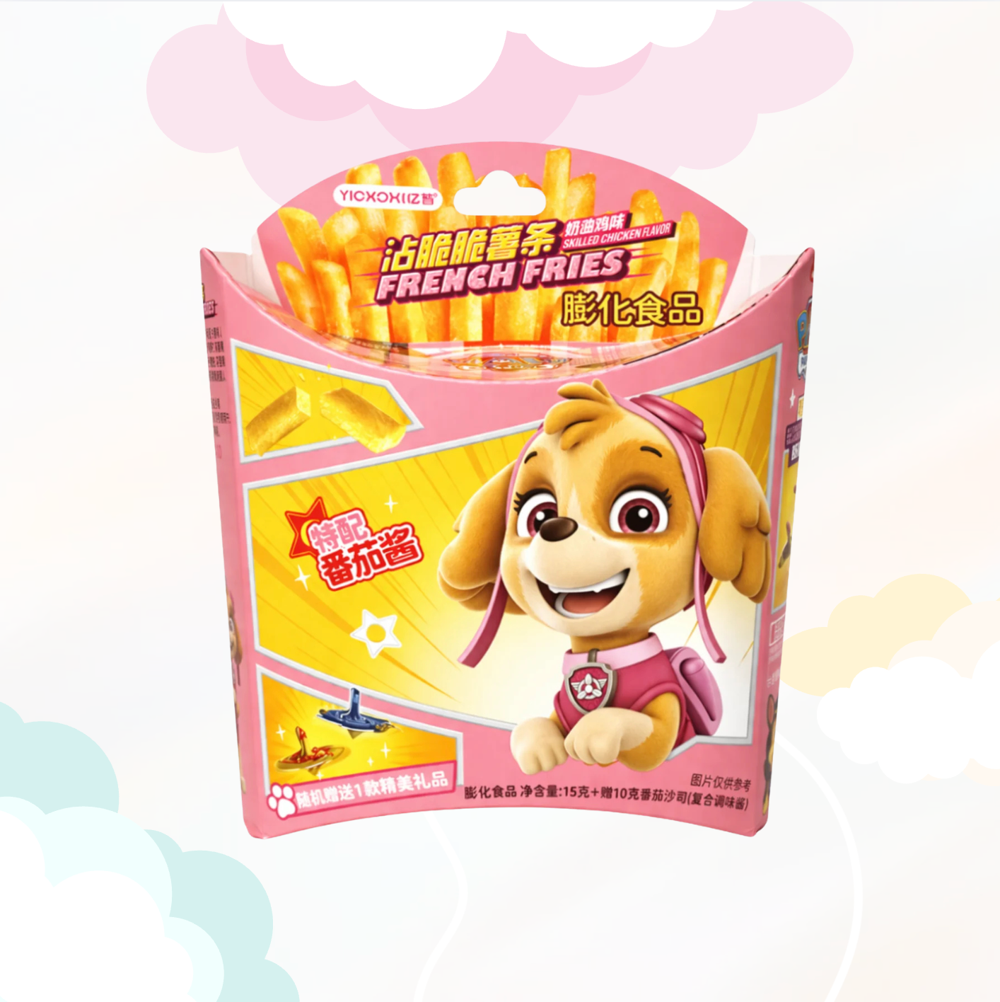 Paw patrol sky Knapperige Frieten 25gr