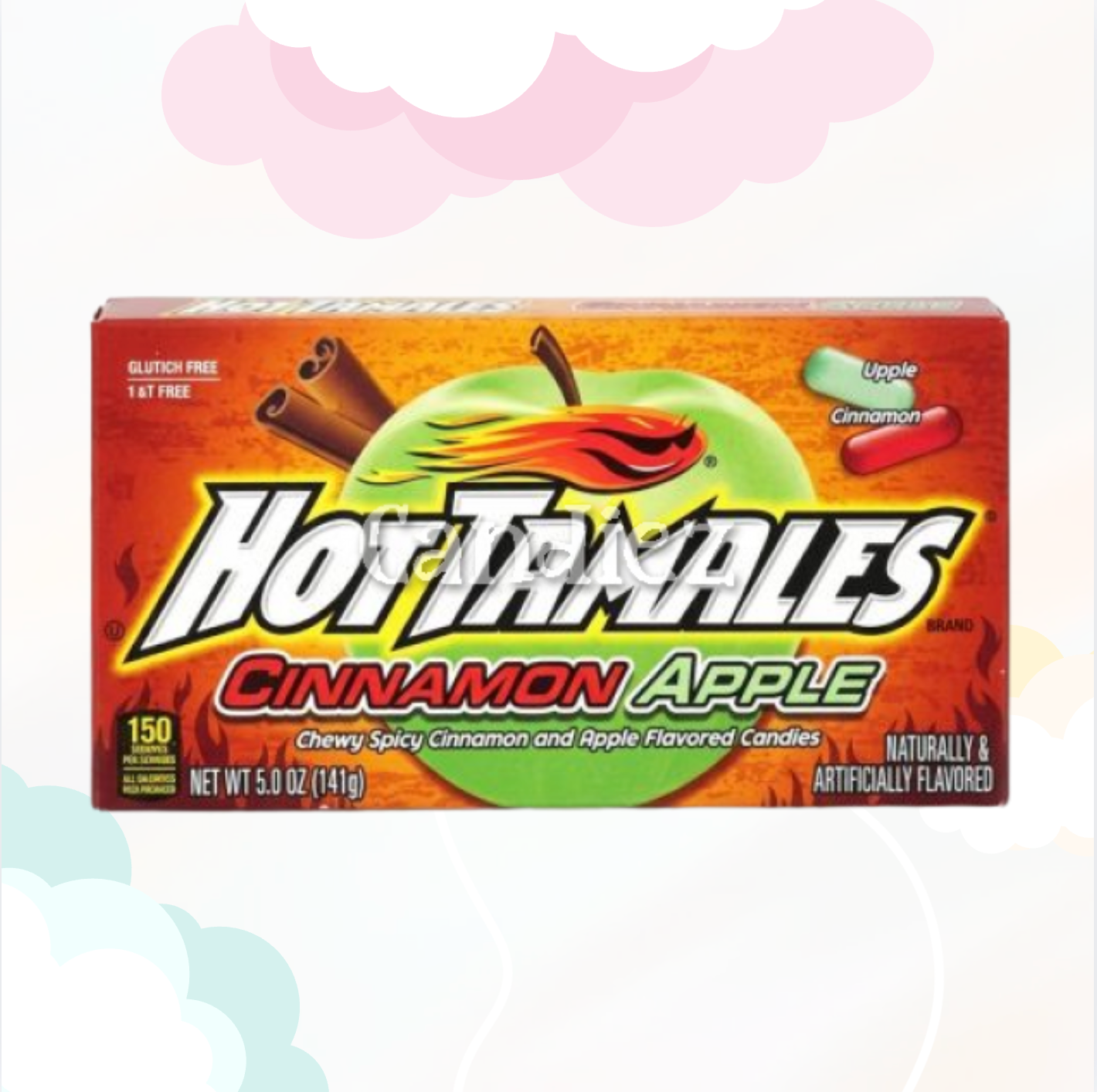 Hot Tamales Cinnamon Apple 120 gr
