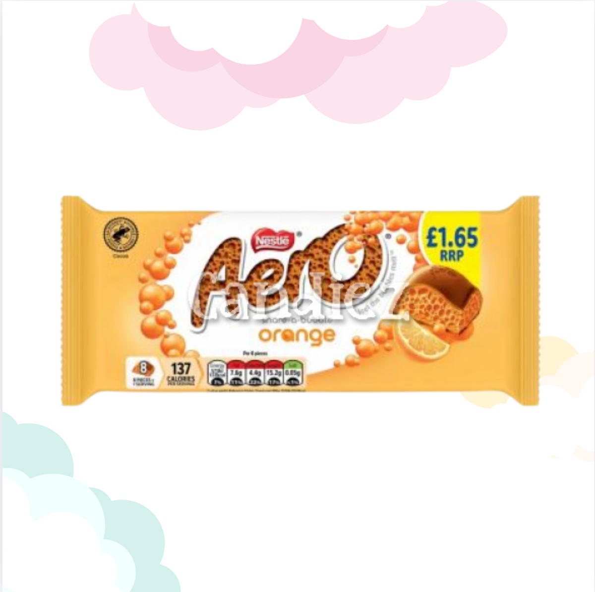 Aero Orange chocolate 90gr
