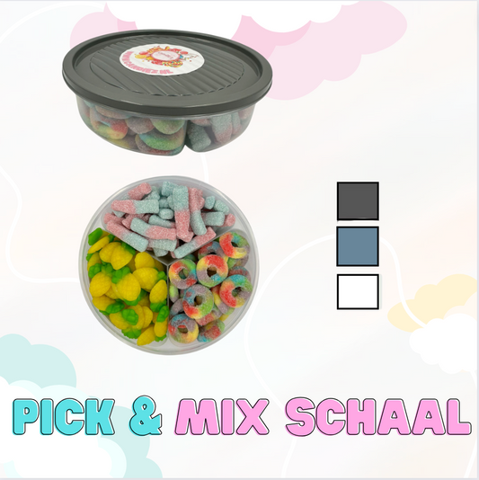 Pick & Mix 3-vaks schaal op