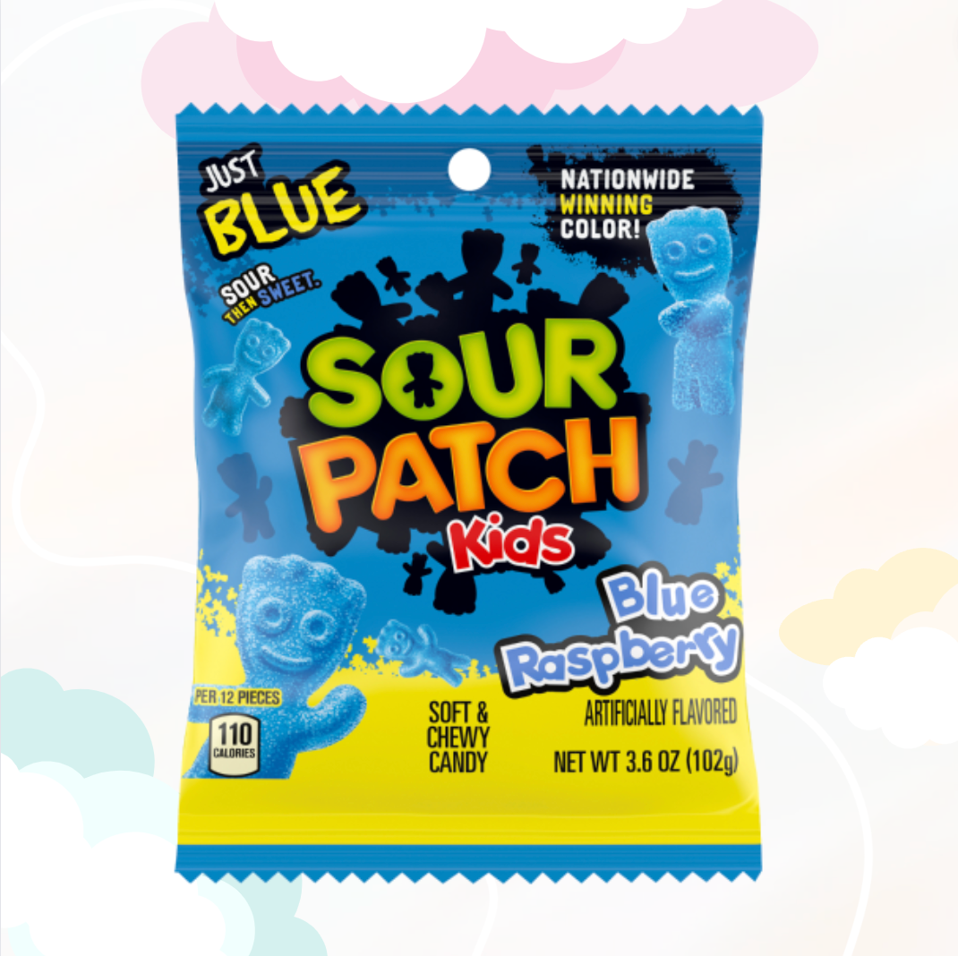 Sour Patch Kids Blue Raspberry 102gr