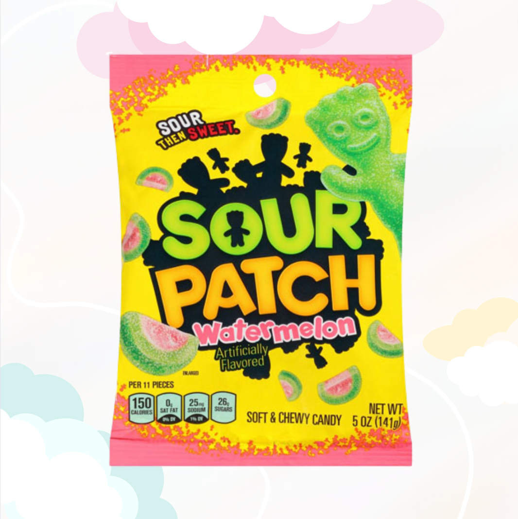 Sour Patch Kids Watermeloen 160gr