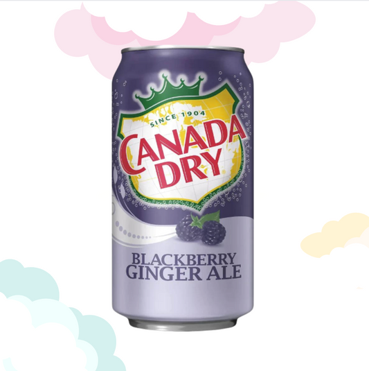 Canada Droge Blackberry Ginger Ale 355ml