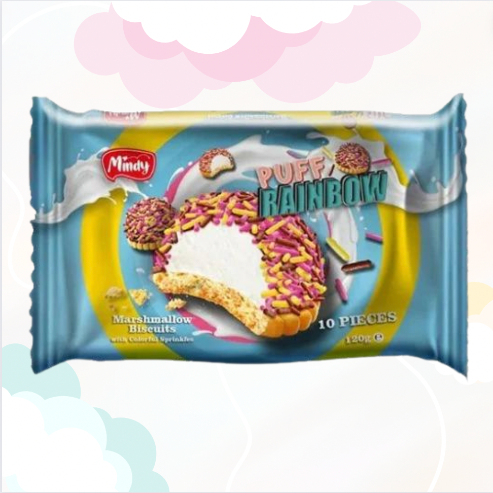 Puff Rainbow Biscuit 120 gr.