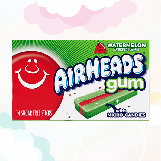 Airheads Gum Watermelon 0% suiker