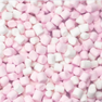 Marshmallow mini Roze/wit