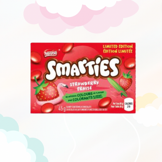 Nestle Smarties Strawberry 45gr