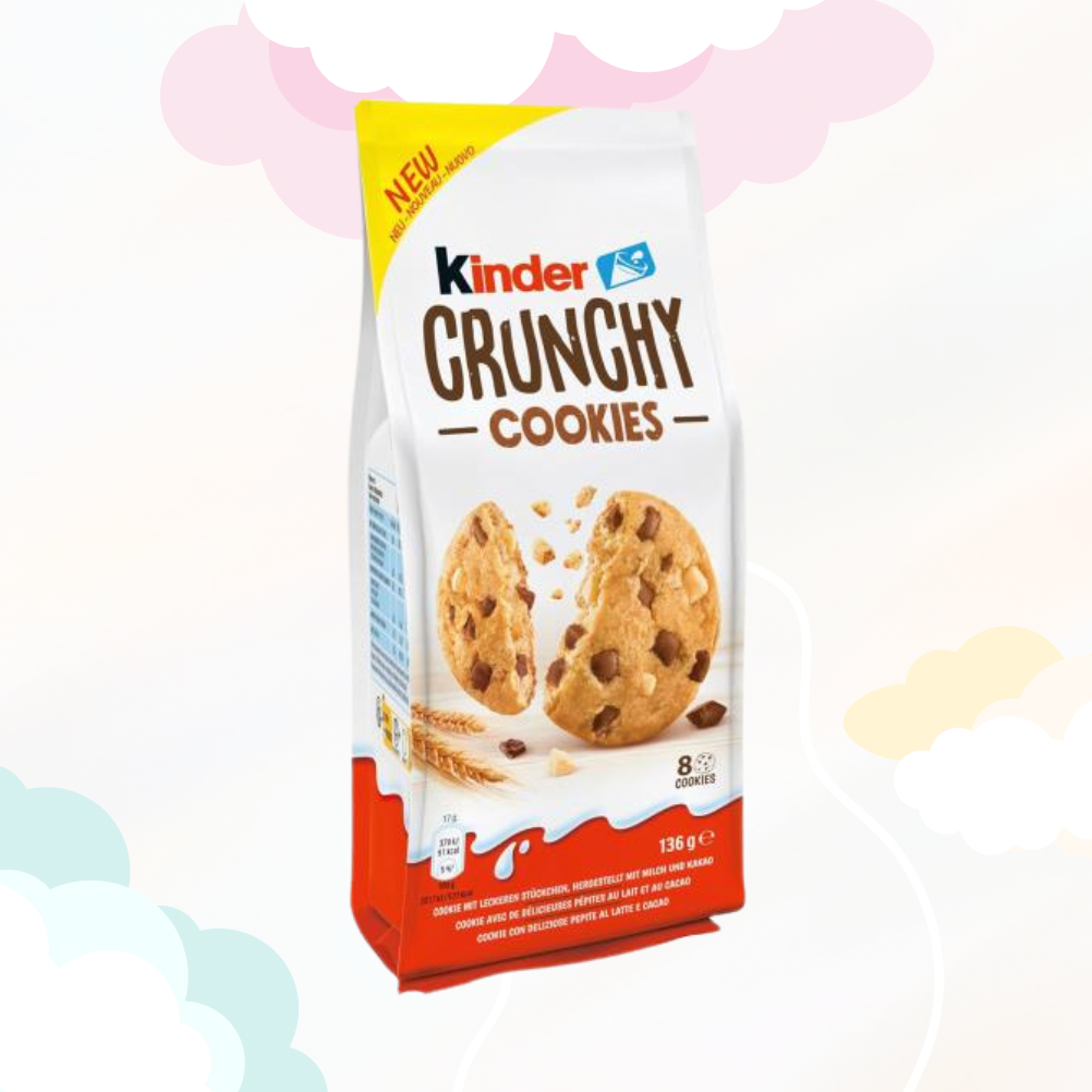 Kinder Crunchy Cookies 136gr