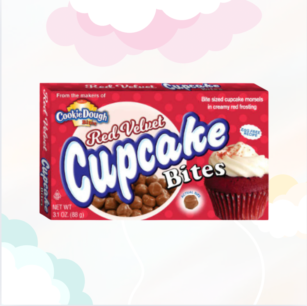 Cookie Dough Red Velvet bites 88gr